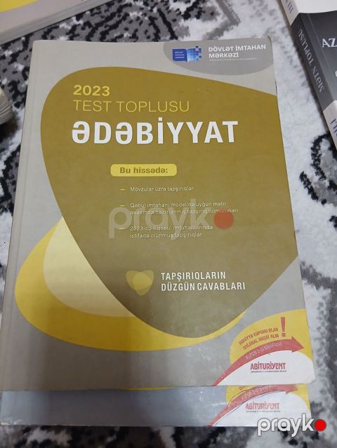 Ədəbiyyat Testlər 11-ci sinif, DİM, 1-ci hissə, 2023 il — Digah