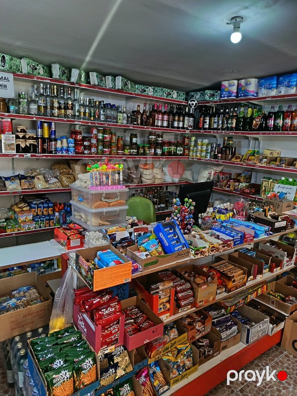 35 kvadratlig erzaq magazini hazir biznes 14 ildir faliyet qosterir — Vitrini, Bakı (7)