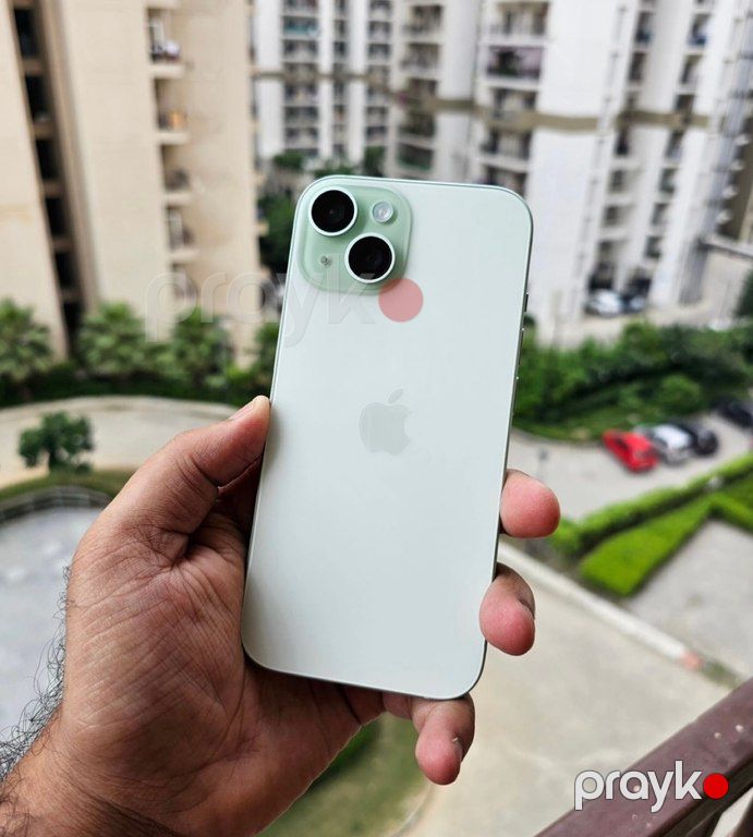 Apple iPhone 15 Green 128GB/6GB — Smartfonlar, Bakı (3)