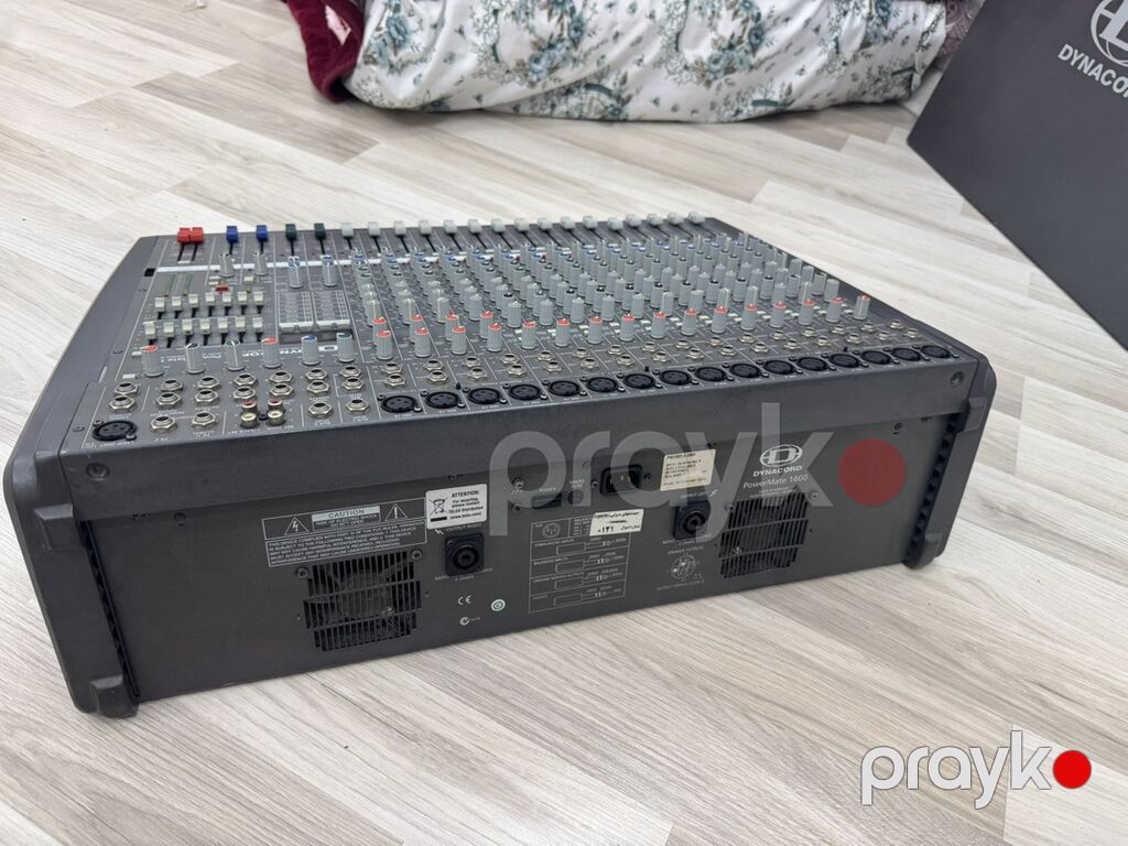 Dynacord PowerMate 1600 qarışdırıcı (powered mixer) - 16 mono — Studiya və konsert üçün, Bakı (2)