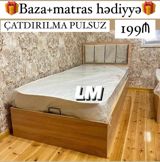 Çarpayı tək nəfərlik — mebel_divan_sifarisle_ugur — Mebel