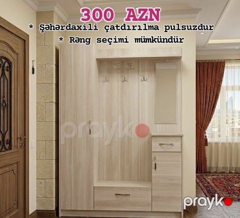 Dəhliz üçün çoxfunksiyalı portmanto-dolab dəsti - Qiymət: 300 AZN — Bakı
