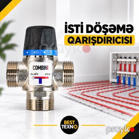 İsti Döşəmə Qarışdırcısı — Bakı
