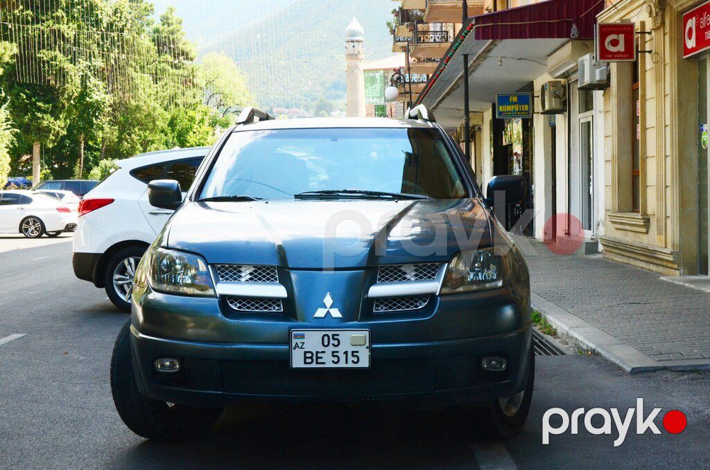 Mitsubishi Outlander, 2.4 L, 2003 il, 344 400 km — Avtomobillər, Şəki (7)