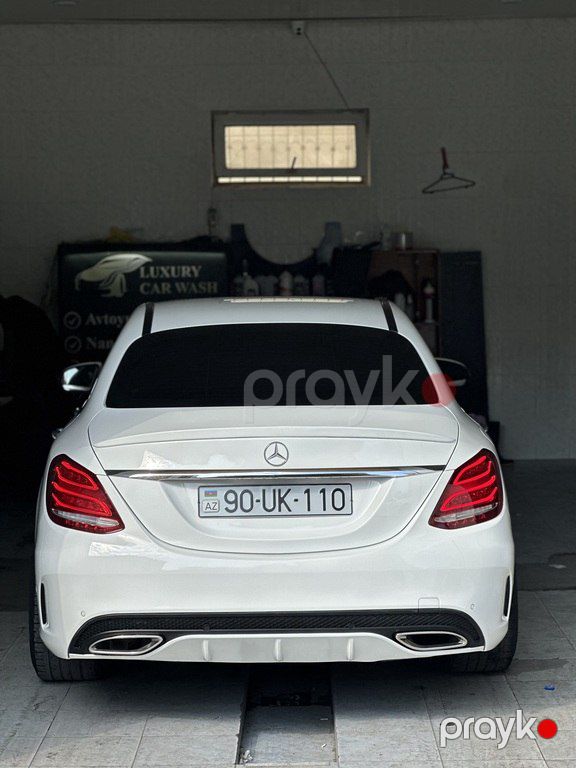 Mercedes C 220 d, 2.1 L, 2016 il, 165 000 km — Avtomobillər, Bakı (8)