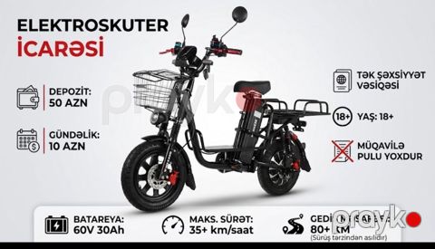 Elektroskuter icarəsi — Bakı