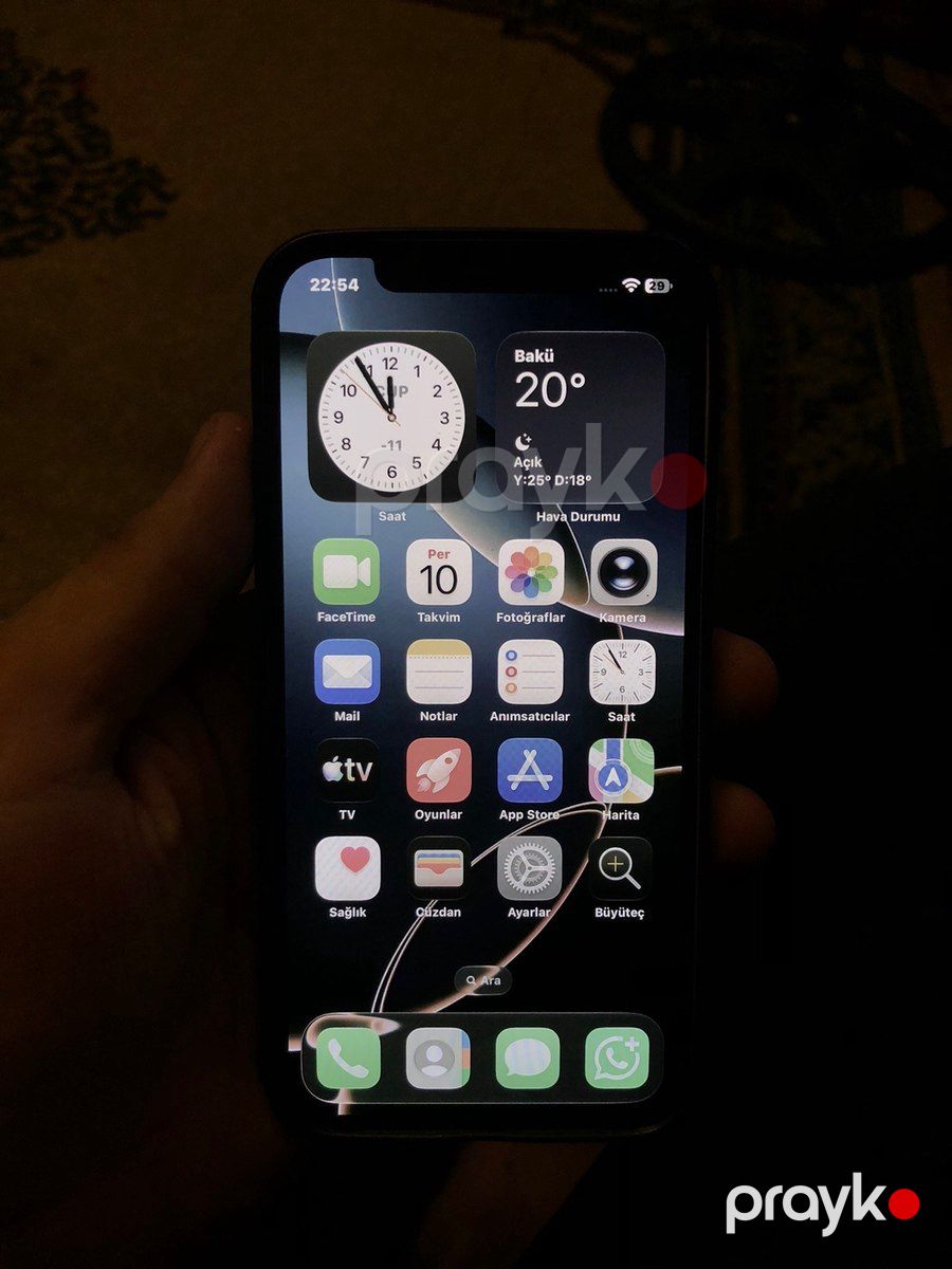 Apple iPhone 12 White 128GB/4GB — Smartfonlar, Bakı (2)