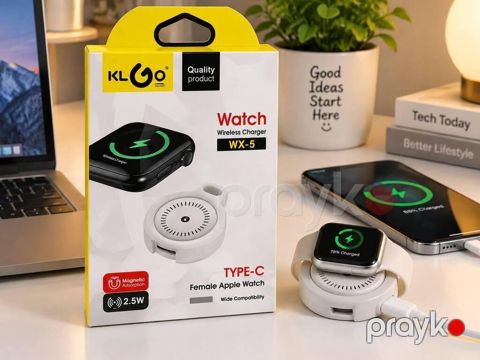 Simsiz maqnit enerji toplama cihazı WX-5 Apple Saat Zariatka Başlığı — Bakı
