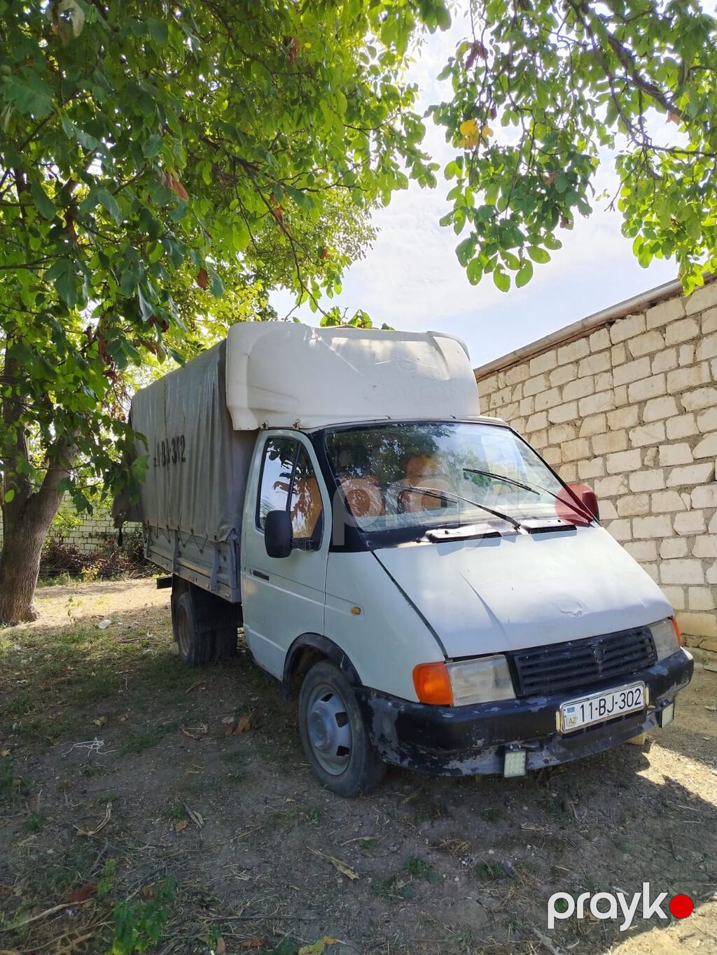 QAZ 3302, 1998 il, motor 2.4 l, Tent, İşlənmiş — Yük maşınları, Qazax (3)