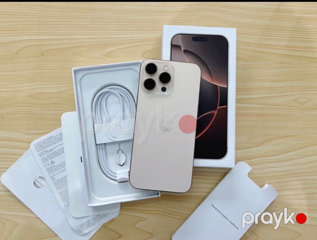 Apple iPhone 16 Pro Max Desert Titanium 256GB/8GB — Smartfonlar, Bakı (7)