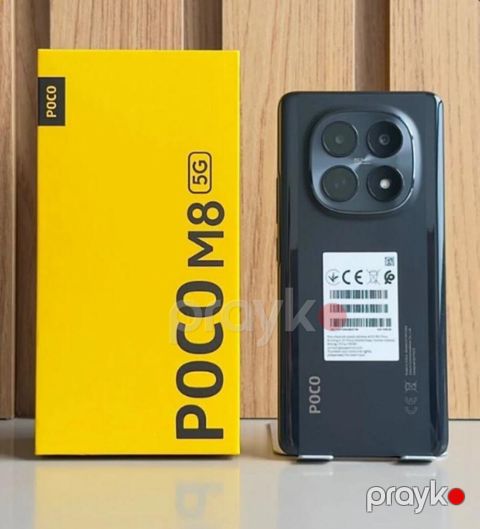 Xiaomi Poco M8 5G Black 256GB/8GB — Bakı