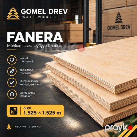 Dikt/Fanera 18mm (belarus) — Bakı