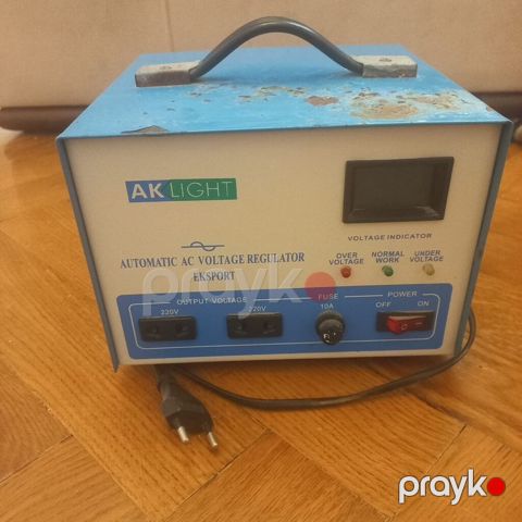 Az işlənib Aklıght Automatic AC Voltage Regulator – “Eksport” modeli — Bakı