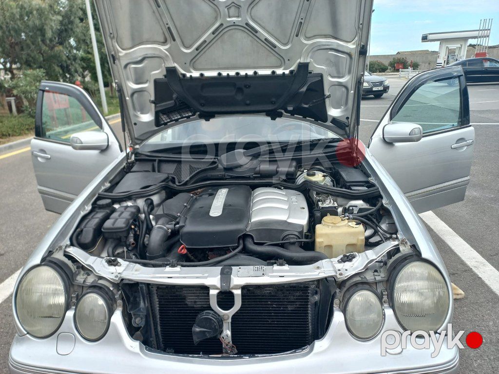 Mercedes E 220, 2.2 L, 2000 il, 660 000 km — Avtomobillər, Bakı (6)