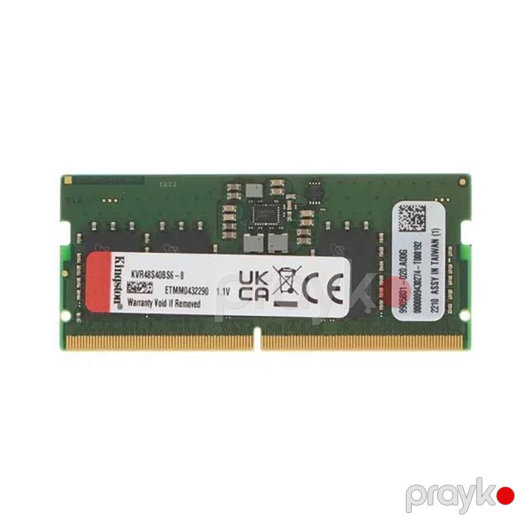 RAM, So-dimm NB Kingston DDR5 8GB 5600MHz — Kompüterlər və noutbuklar, Bakı (2)
