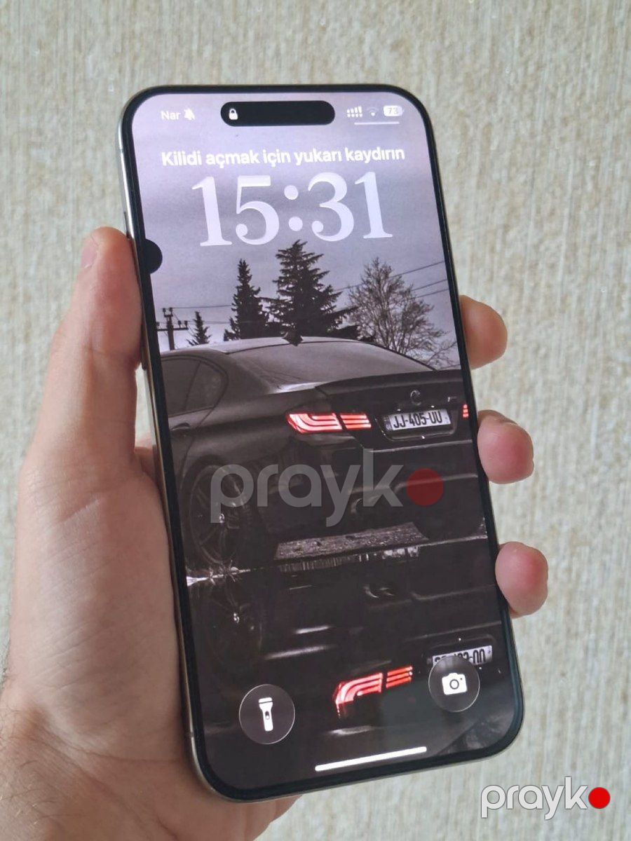 Apple iPhone 15 Pro Max Natural Titanium 256GB/8GB — Smartfonlar, Bakı (4)