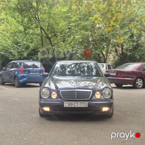 Mercedes E 220, 2.2 L, 1999 il, 450 000 km — Bakı