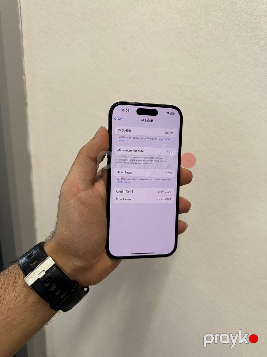Apple iPhone 15 Black 128GB/6GB — Smartfonlar, Bakı (5)