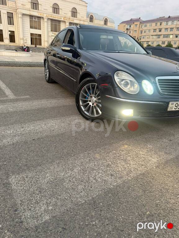 Mercedes E 320, 3.2 L, 2002 il, 210 815 km — Avtomobillər, Sumqayıt (12)