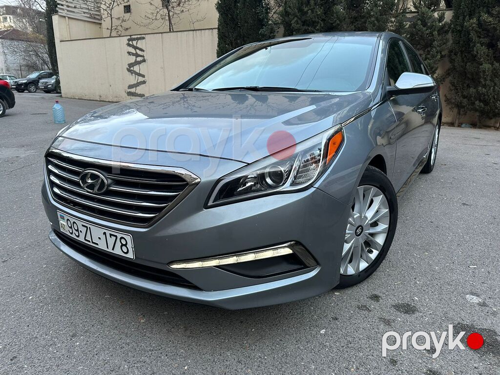 Hyundai Sonata, 2.4 L, 2015 il, 165 000 km — Avtomobillər, Bakı (8)