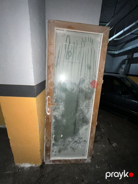 Şüşəli qapı - Material: Alüminium/metal karkas, tam şüşə panel — Digah