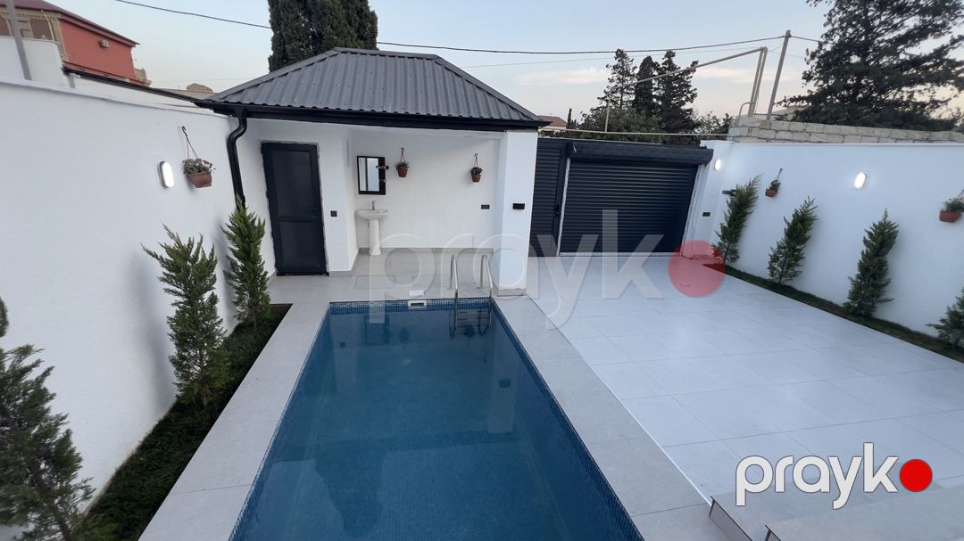 Satılır 4 otaqlı həyət evi/bağ evi 110 m² — Ev, villa, Bakı (4)
