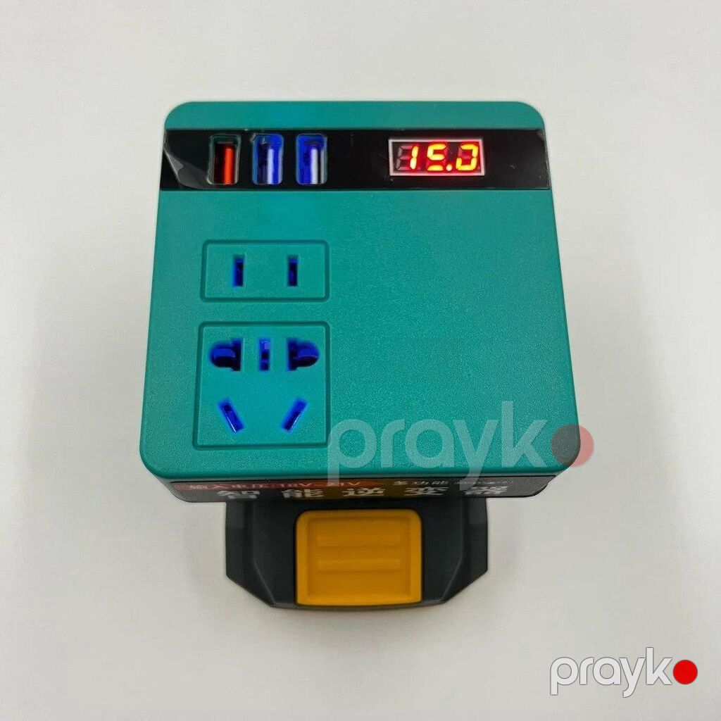 İnvertor 21V-220V Invertor 21V-220V, 21V giriş gərginliyini 220V — Avtomobil aləti, Bakı (5)