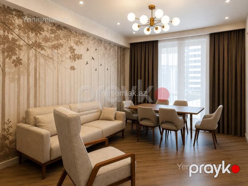 Satılır 3 otaqlı Bina evi menzil (Yeni tikili), 95 m², Nəsimi rayonu — Mənzil, Bakı (4)