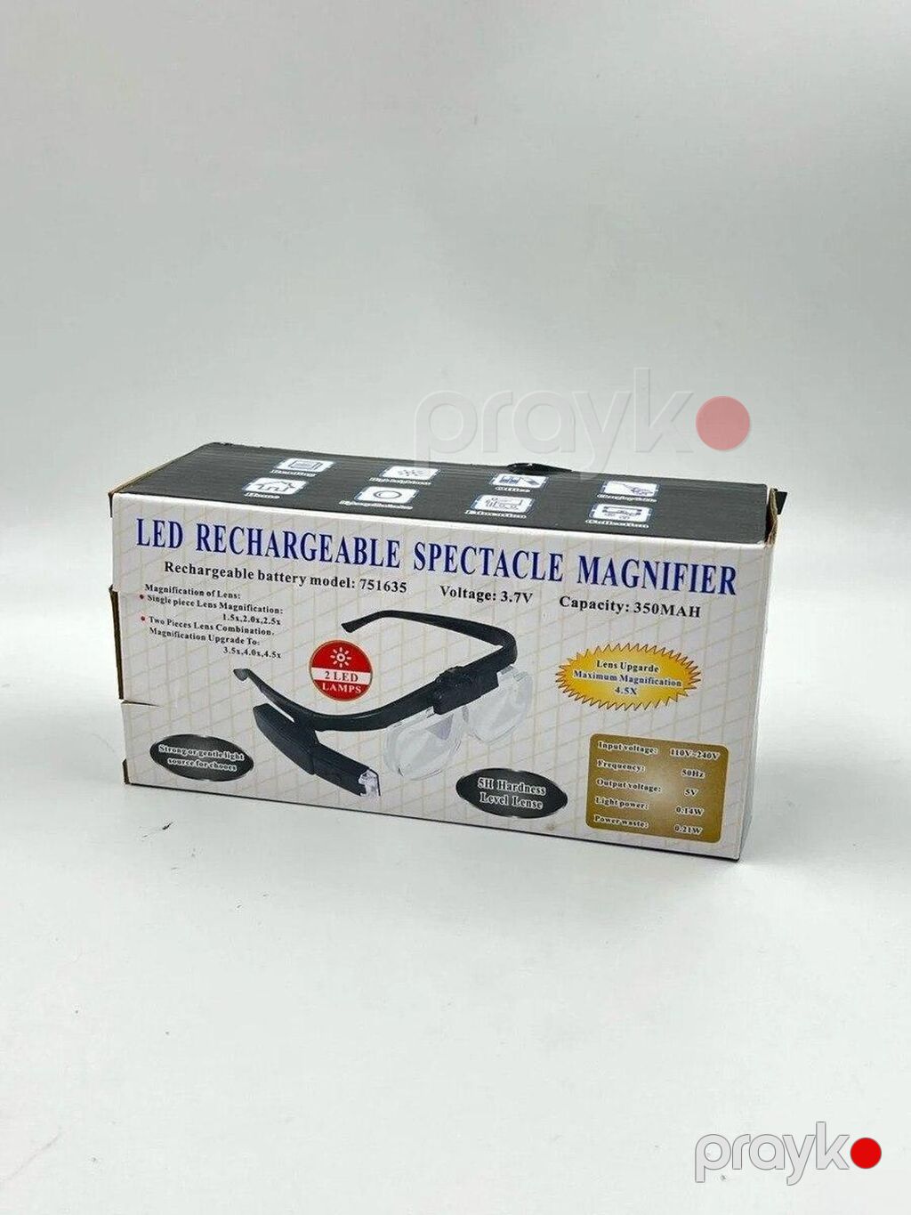 Lupa NO.11642DC Lupa NO.11642DC – LED İşıqlı Mikroskoplu Böyüdücü — Eynəklər və aksesuarları, Bakı (2)