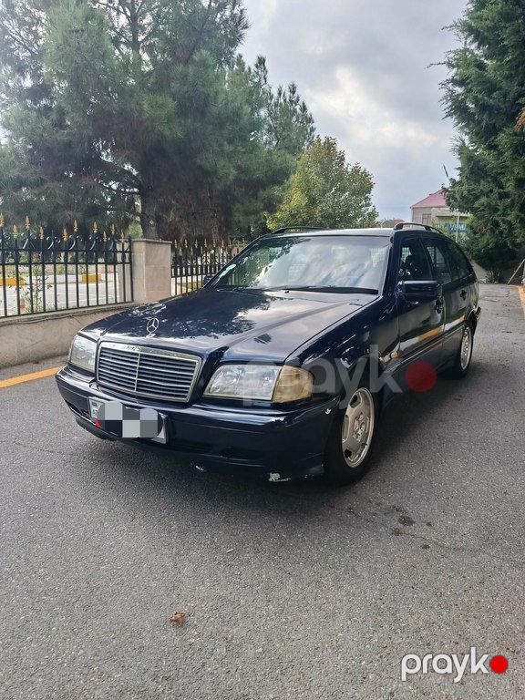 Mercedes C 180, 1.8 L, 1999 il, 365 286 km — Avtomobillər, Bakı (2)