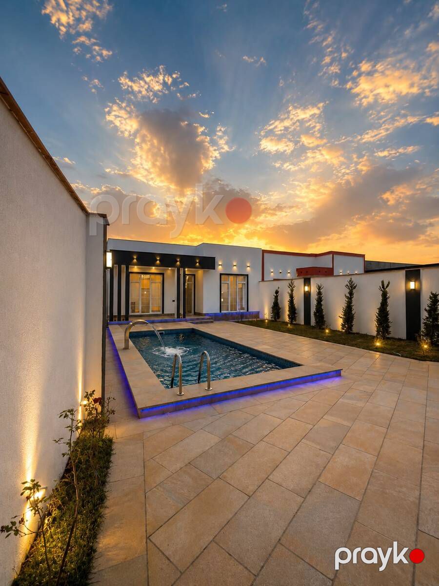 Satılır 4 otaqlı həyət evi/bağ evi 160 m² — Ev, villa, Bakı (2)