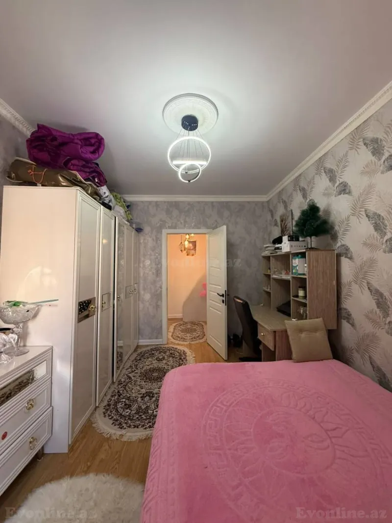 Satılır 2 otaqlı Mənzil Köhnə tikili 65 m² Bakı, Suraxanı r., Yeni Günəşli — Mənzil, Bakı (6)