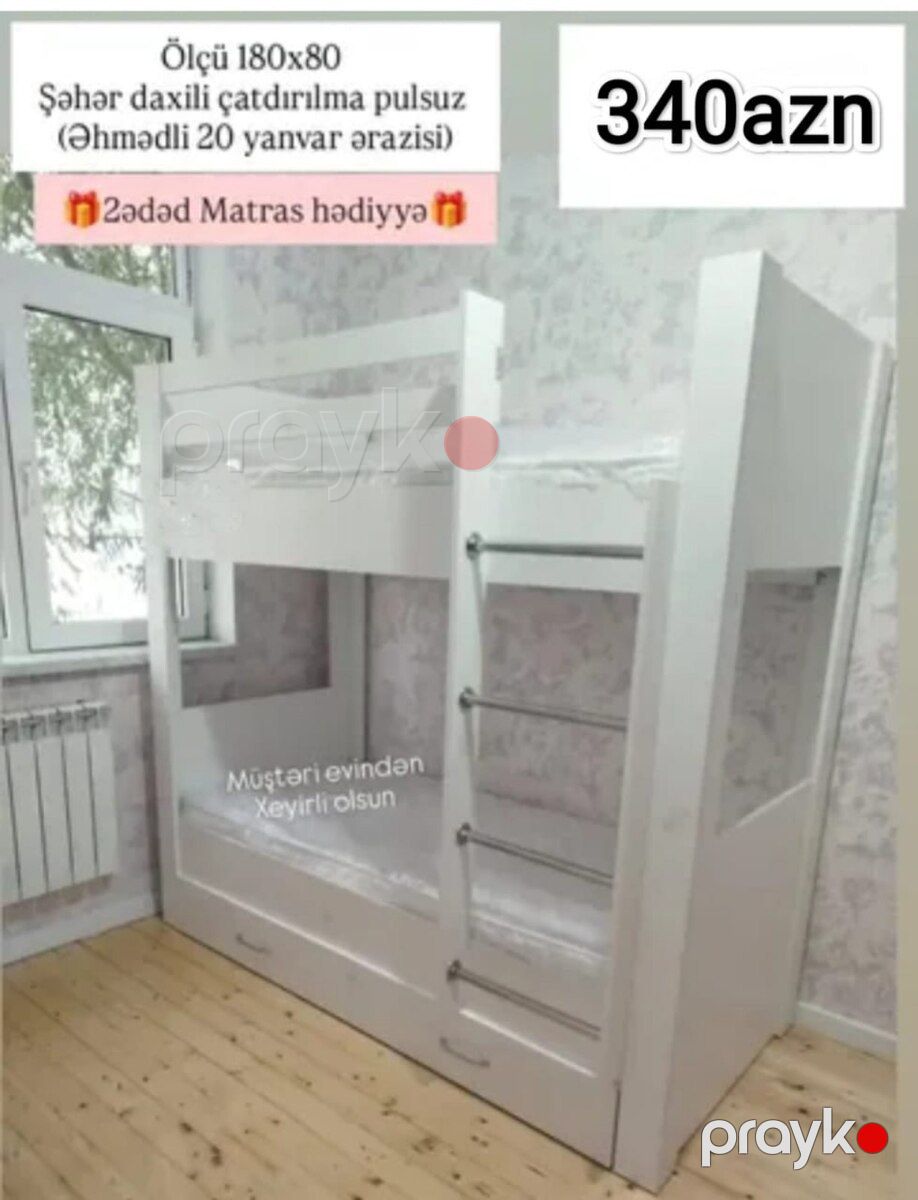 İkimərtəbəli çarpayı — Mebel, Bakı (2)