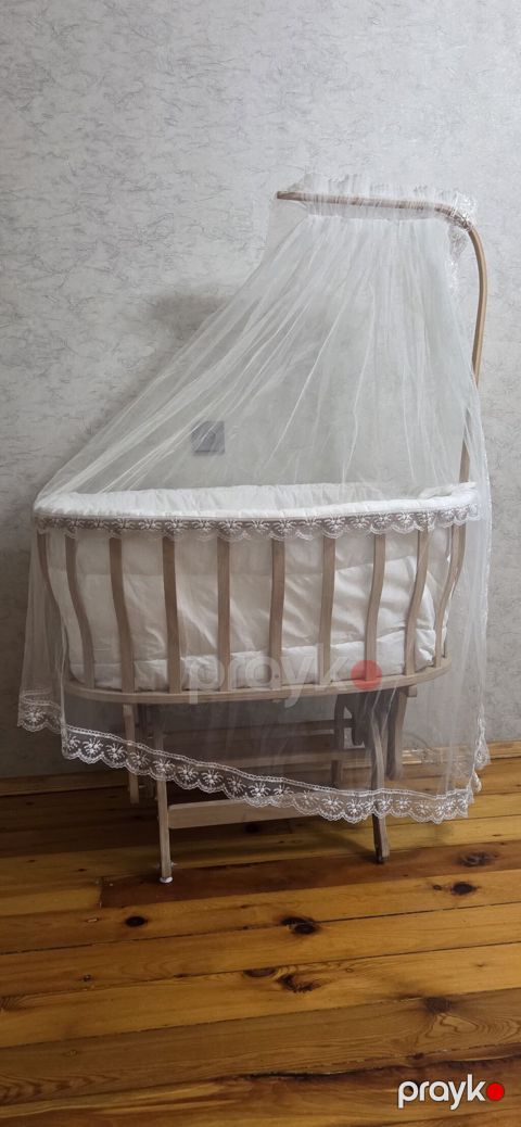 Oğlan və qız üçün, İşlənmiş, Yumru, Beşik, Dəst ilə, Matras ilə, Yellənmə mexanizmi ilə — Bakı