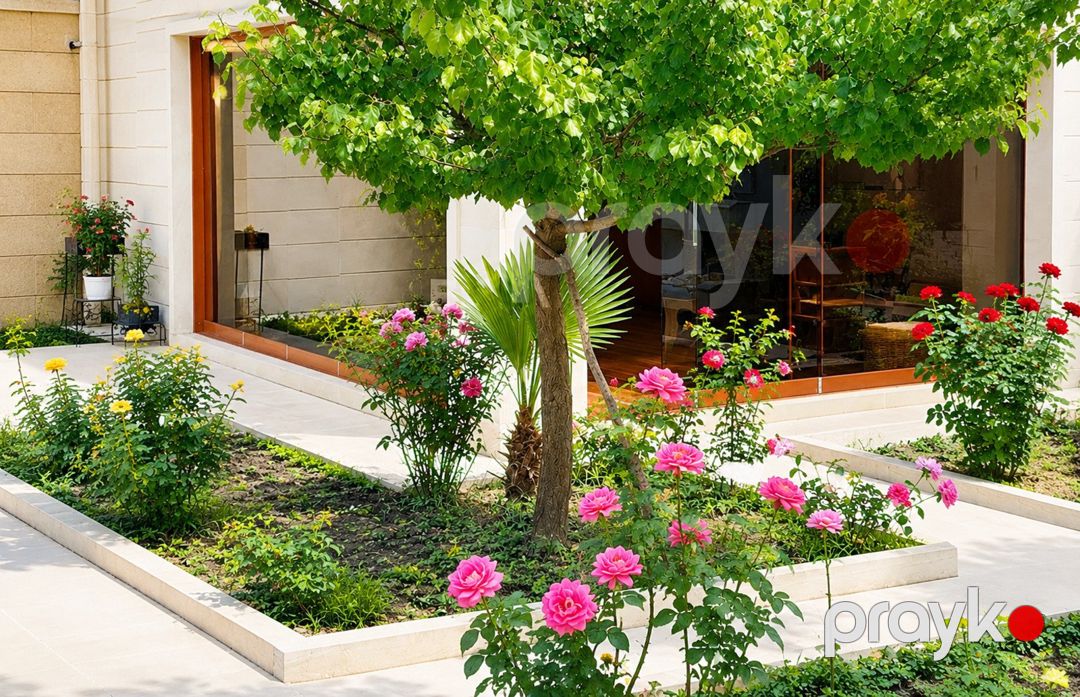 Satılır 6 otaqlı həyət evi/bağ evi 550 m² — Ev, villa, Bakı (3)
