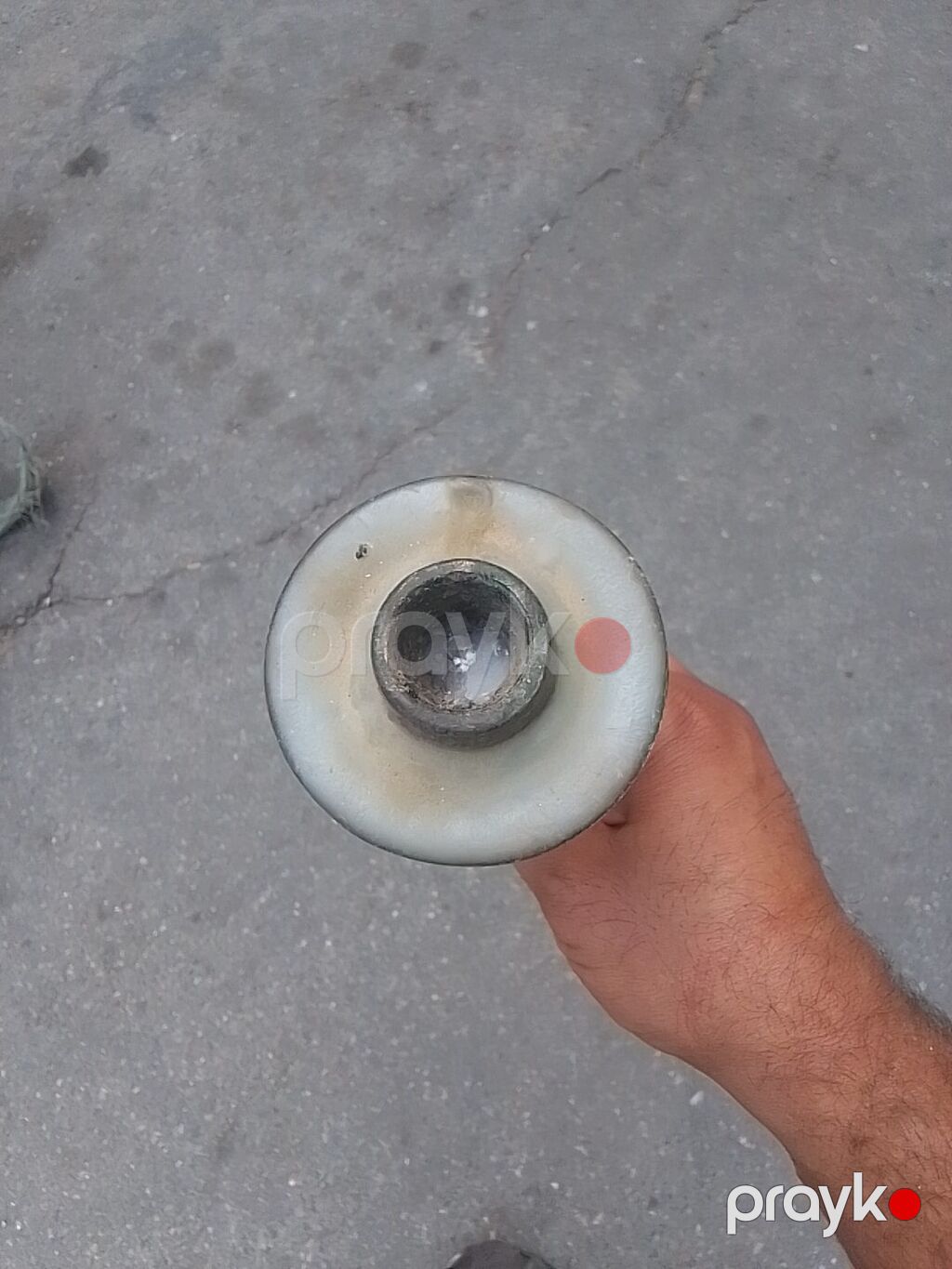 Metal şamdan - Material: bürünc/metal gövdə, üst hissədə şam üçün — Eviniz üçün ətirləri, şamlar və şam tutacaqları, Bakı (4)