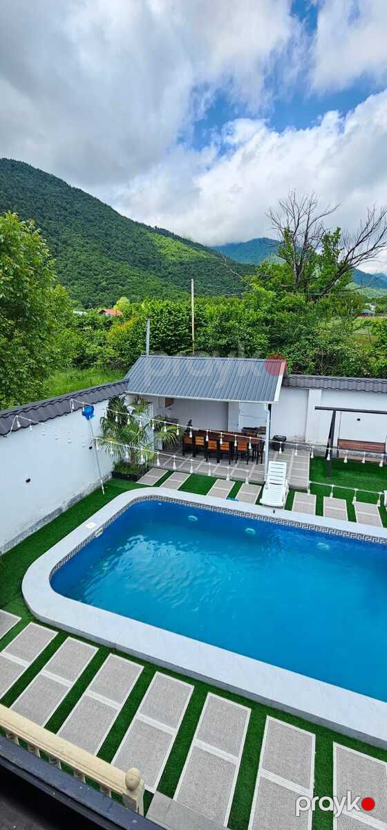 Satılır 5 otaqlı həyət evi/bağ evi 200 m² — Ev, villa, Qəbələ (3)