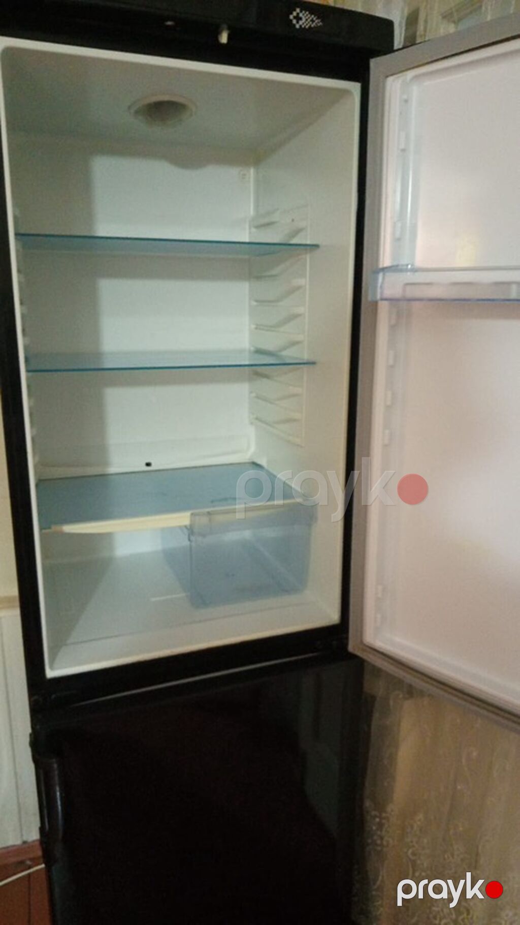 Swizer ikiqapılı soyuducu - Rəng: qara, şaquli korpus - Qapı düzümü — Soyuducular, Bakı (4)
