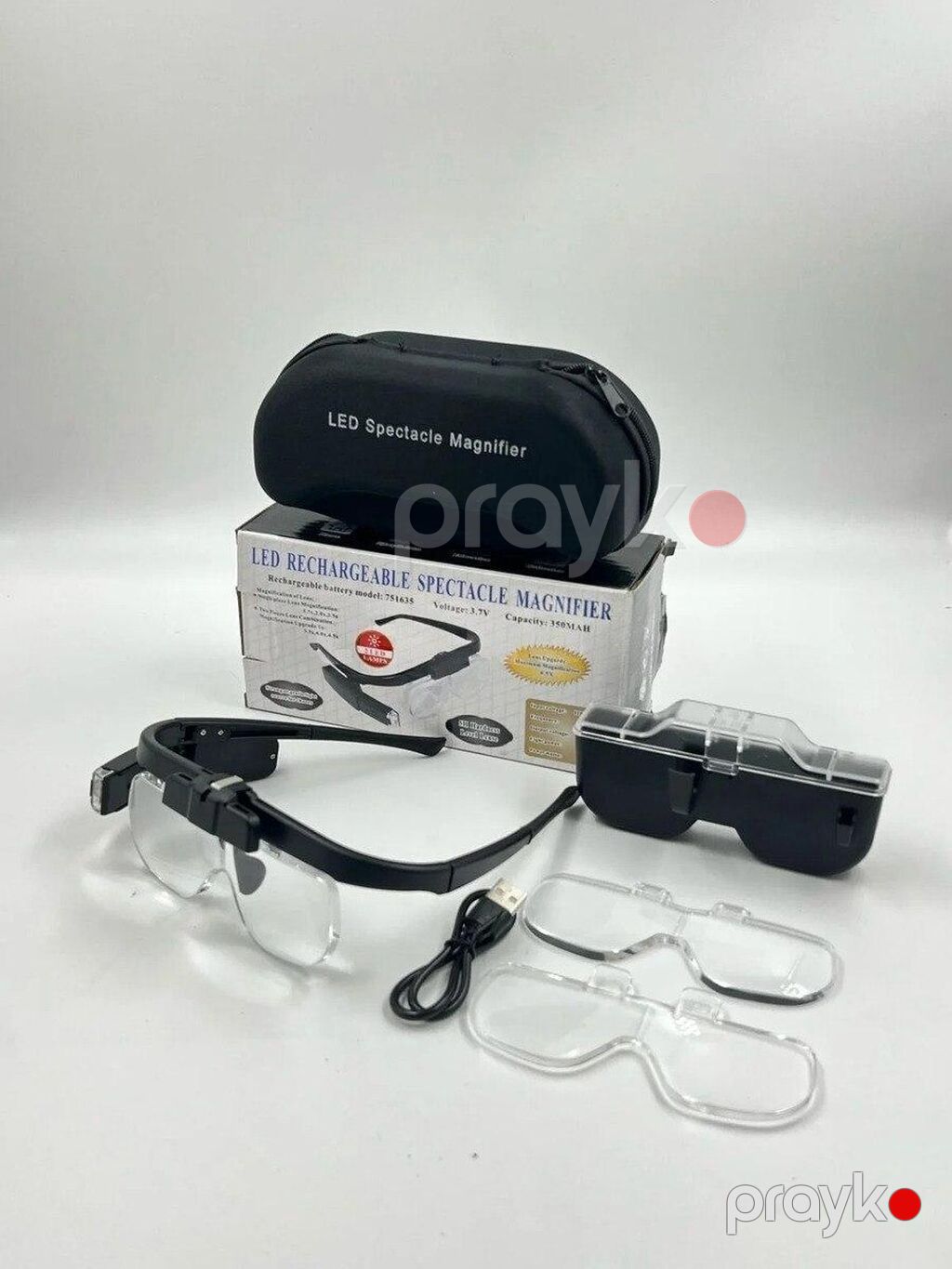 Lupa NO.11642DC Lupa NO.11642DC – LED İşıqlı Mikroskoplu Böyüdücü — Eynəklər və aksesuarları, Bakı (3)