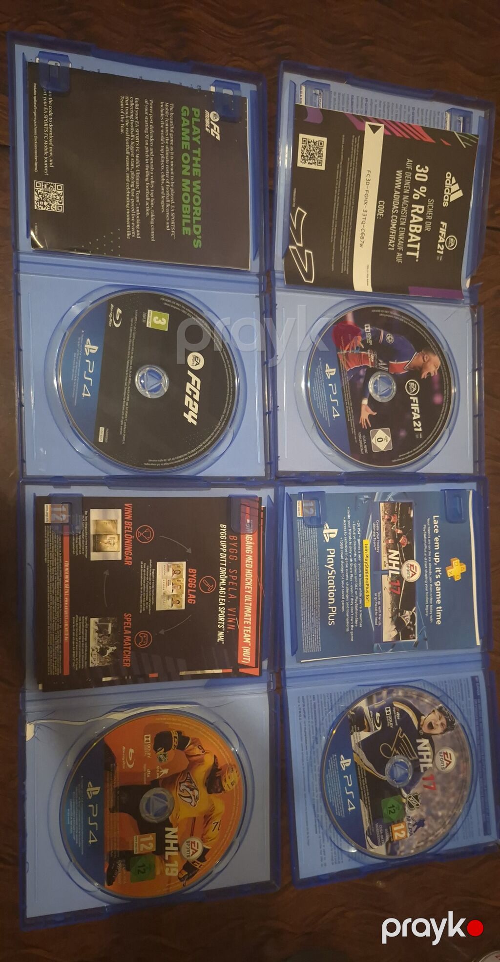 PS4 üçün orijinal EA Sports diskləri oyunlarda heç bir problem yoxdu — Konsol oyunları, Qobu (2)