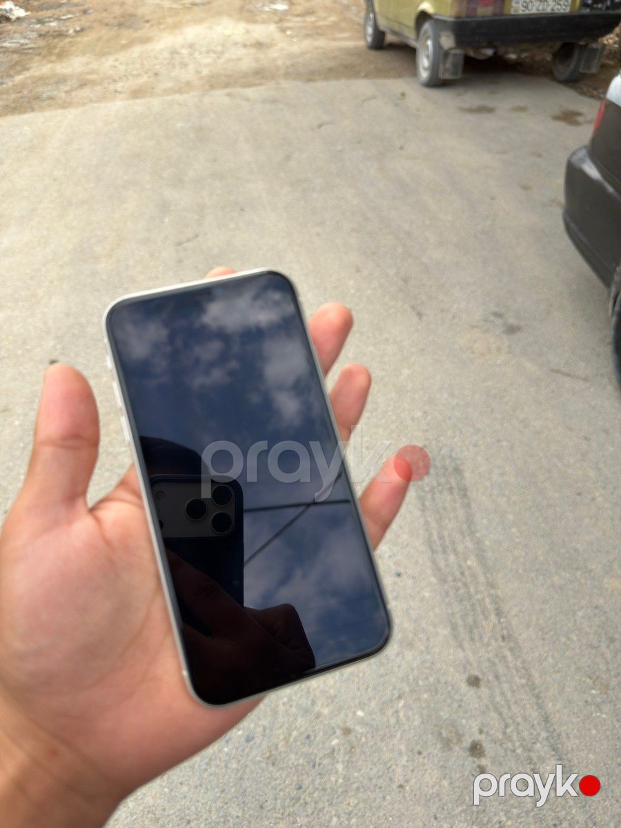 Apple iPhone 11 White 64GB/4GB — Smartfonlar, Bakı (2)