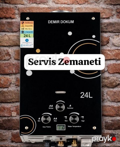 Su qızdırıcısı Demir Dokum 24lt — Bakı