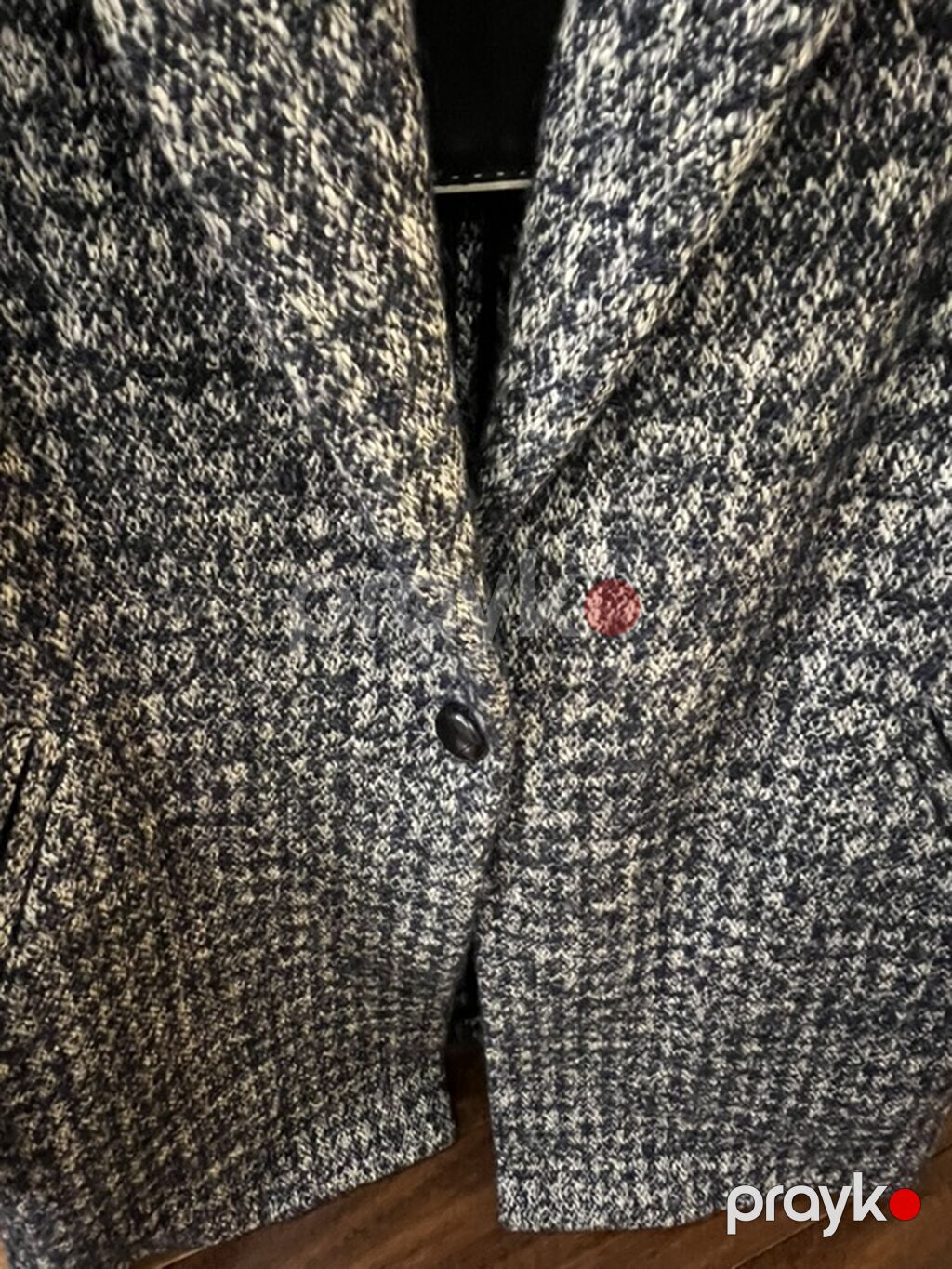 Massimo Dutti qadın bleizeri - Klassik “houndstooth” (qırıq dama) — Caketi, Bakı (2)