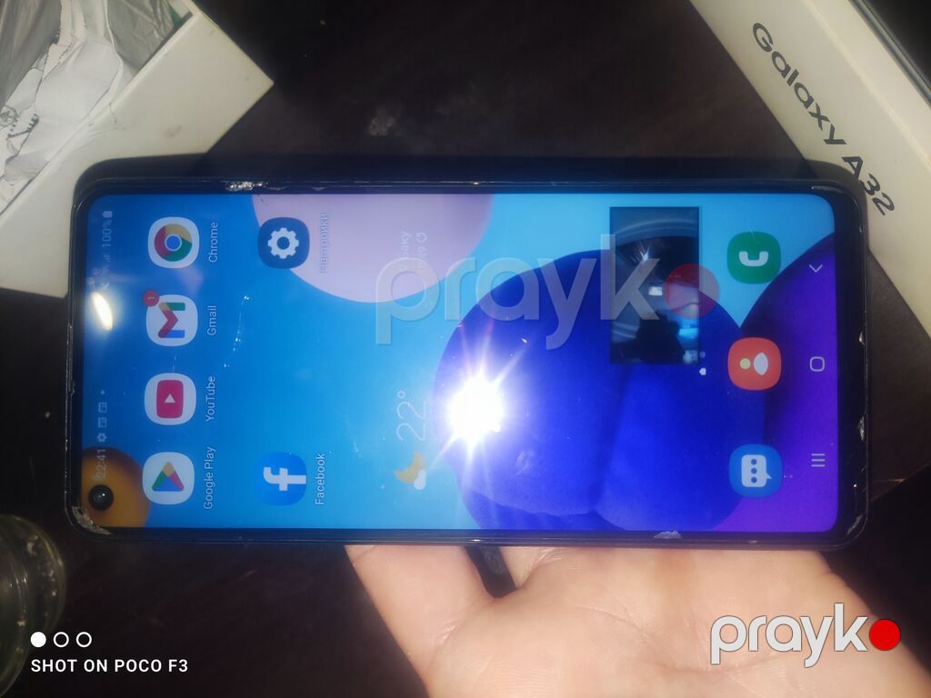 Samsung Galaxy A21S, 64 GB, rəng - Göy, Barmaq izi — Samsung, Bakı (2)
