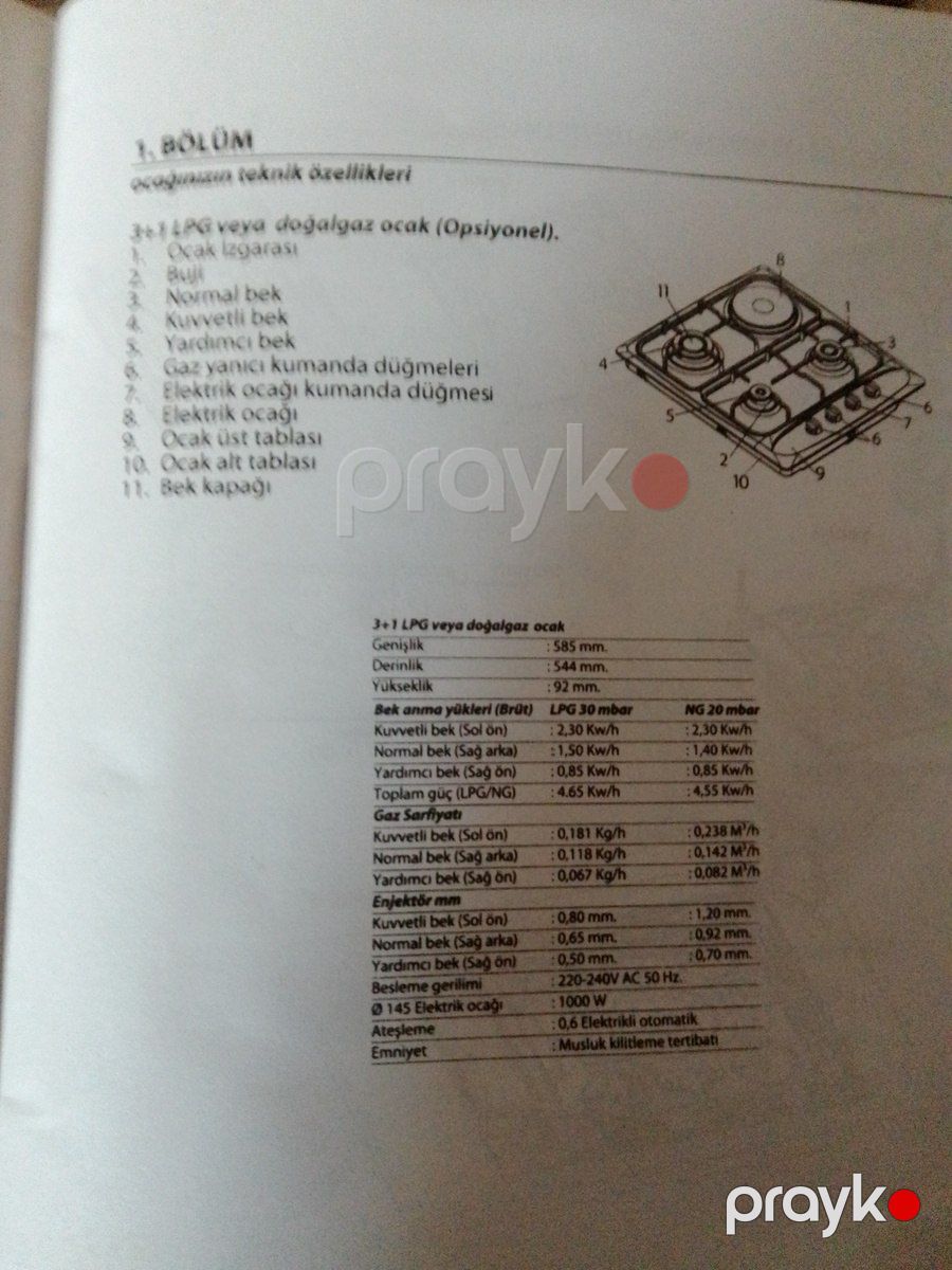 Qaz plitəsi — Ev texnikası, Bakı (2)