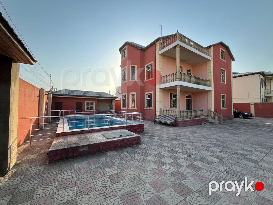 Satılır 8 otaqlı həyət evi/bağ evi 230 m² — Ev, villa, Bakı (4)