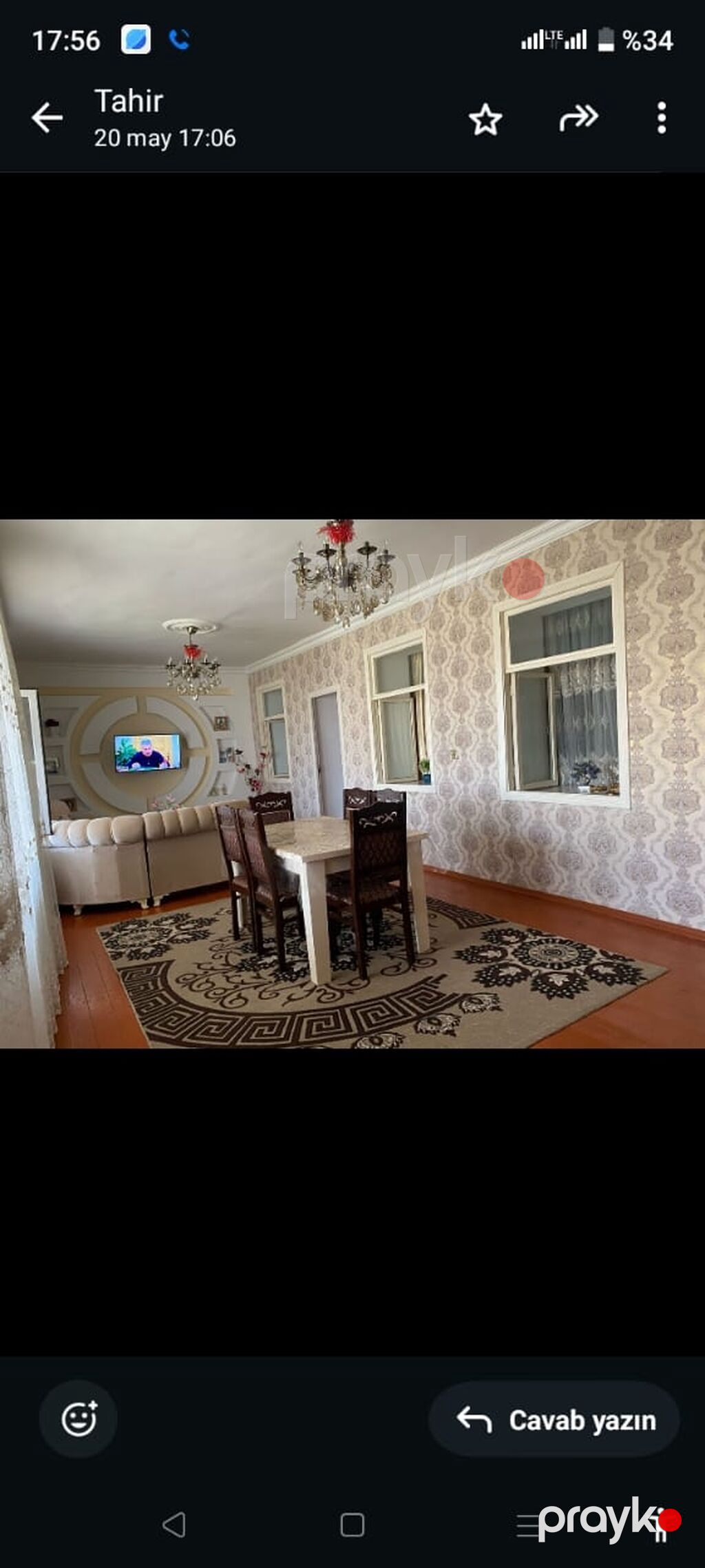 3 otaqlı, 105 kv. m, Kredit yoxdur — Ev, villa, Bakı (4)