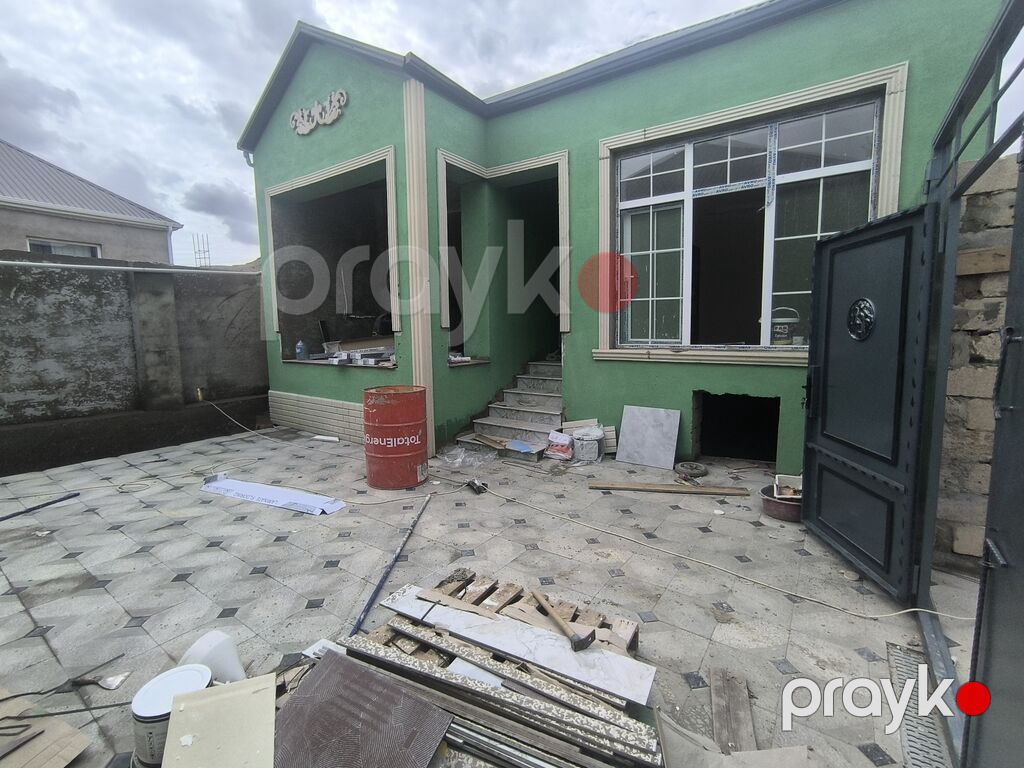 3 otaqlı, 90 kv. m, Təmirsiz — Ev, villa, Xırdalan (3)