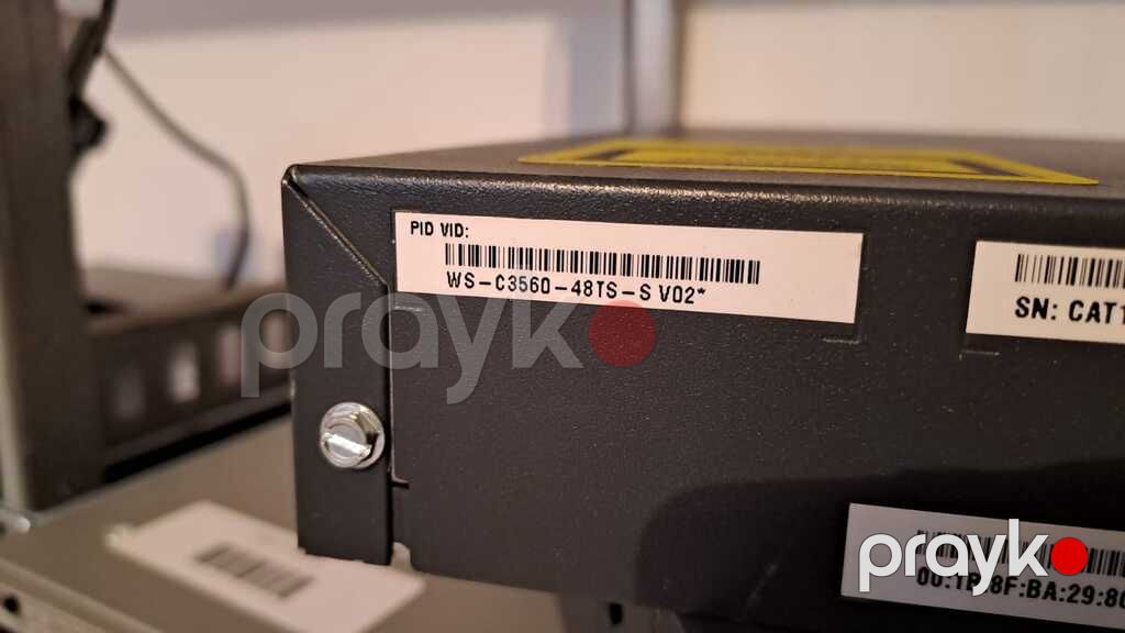 Cisco 3560-48TS-S Switch — Şəbəkə və server avadanlığı, Bakı (2)
