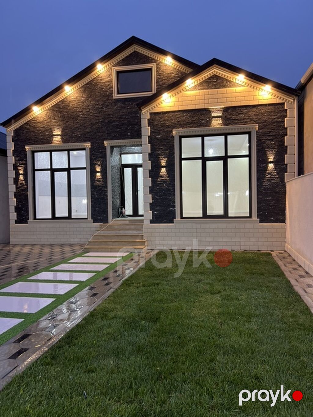 3 otaqlı, 100 kv. m, Kredit yoxdur, Yeni təmirli — Ev, villa, Novxanı (5)